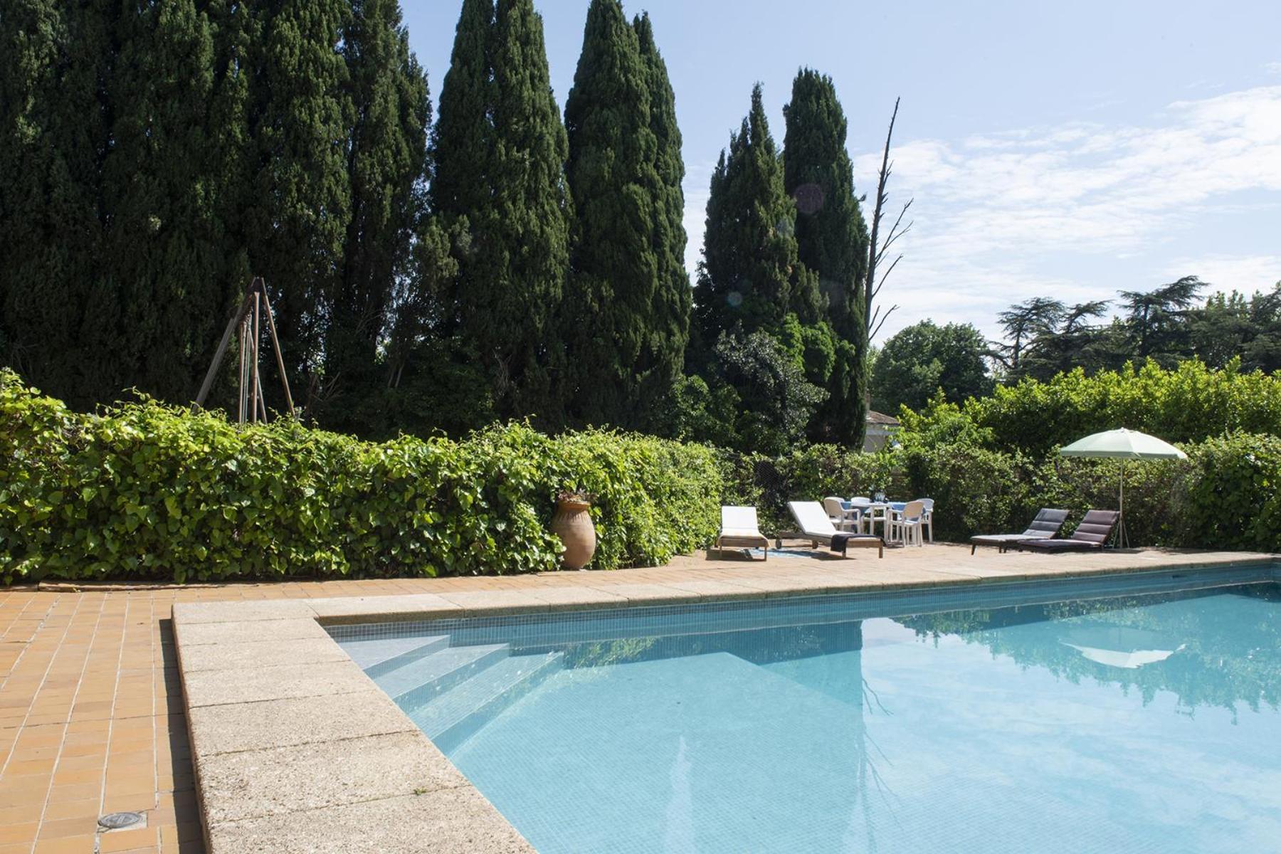Bédarrides La Villa Plaisance - Maison Et Chambres D Hotes A Proximite De Chateaneuf-Du-Pape מראה חיצוני תמונה