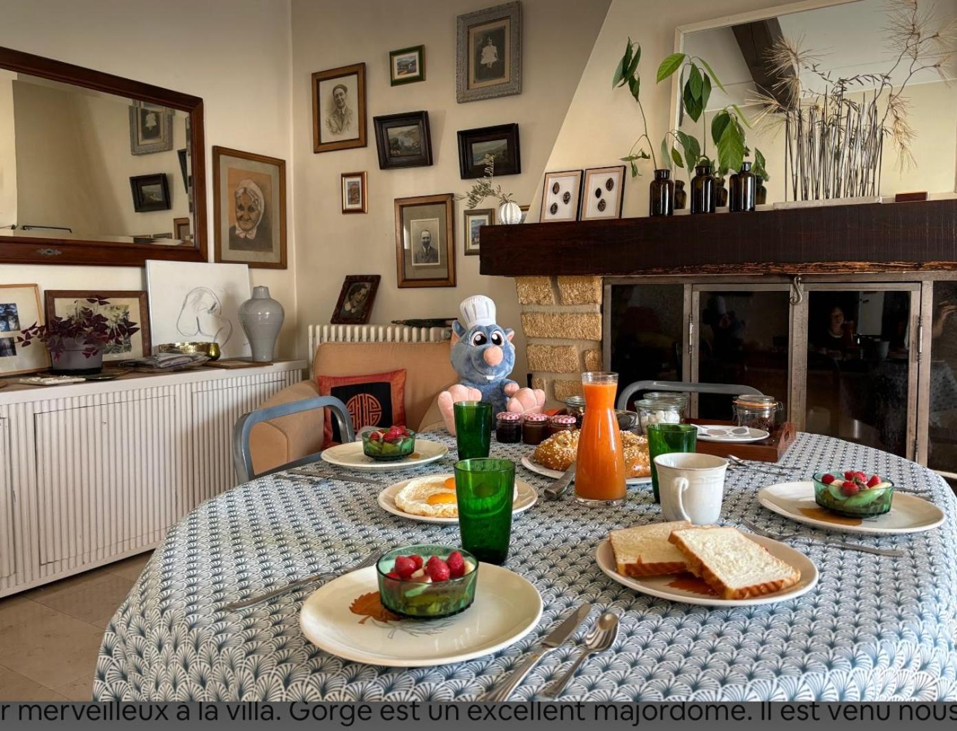 Bédarrides La Villa Plaisance - Maison Et Chambres D Hotes A Proximite De Chateaneuf-Du-Pape מראה חיצוני תמונה